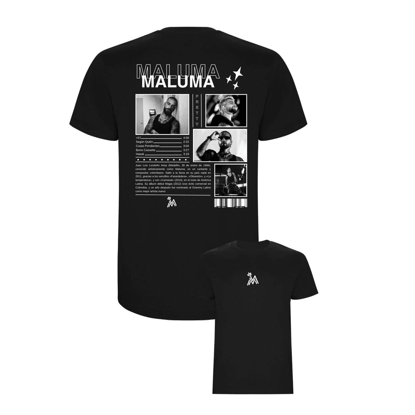 Camiseta Maluma