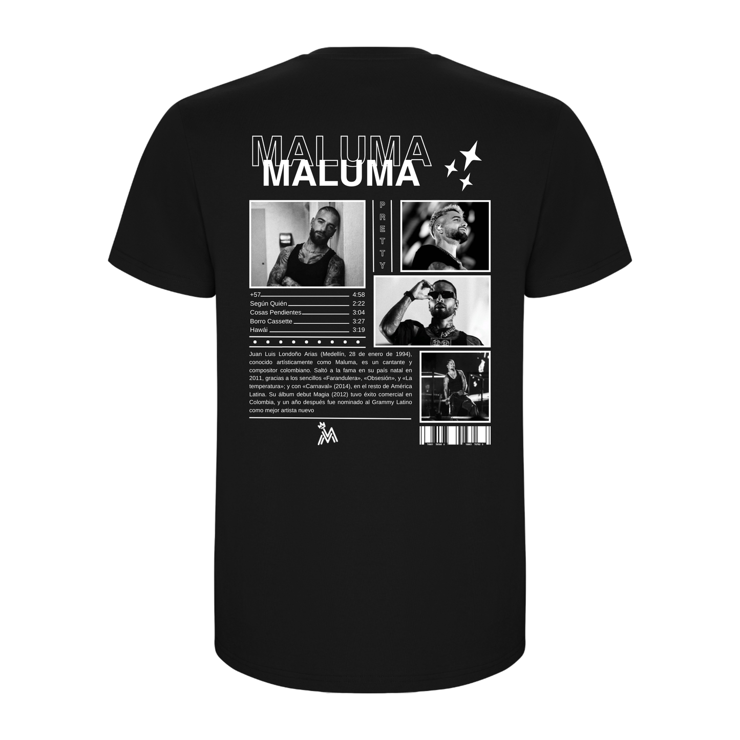 Camiseta Maluma