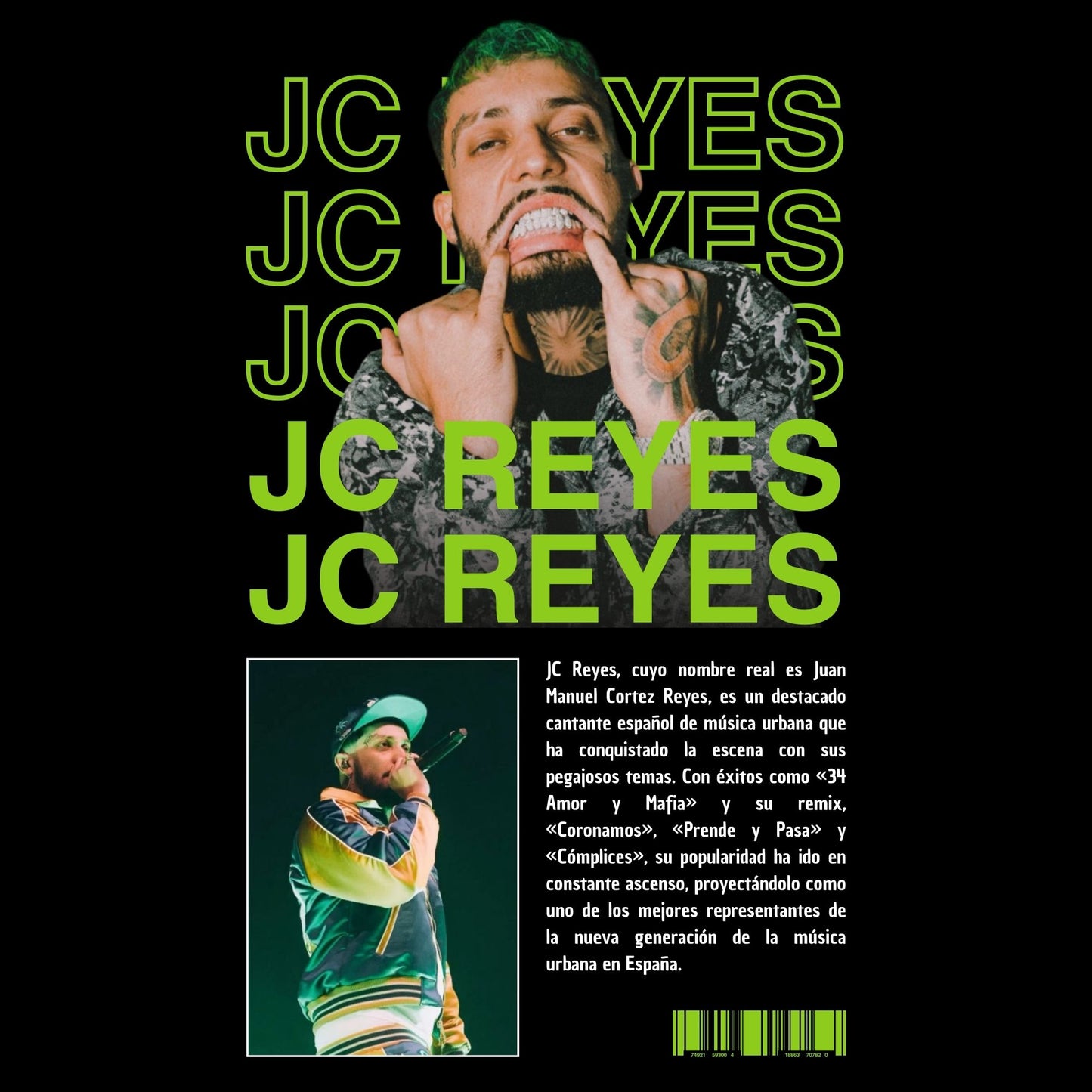 Camiseta JC Reyes