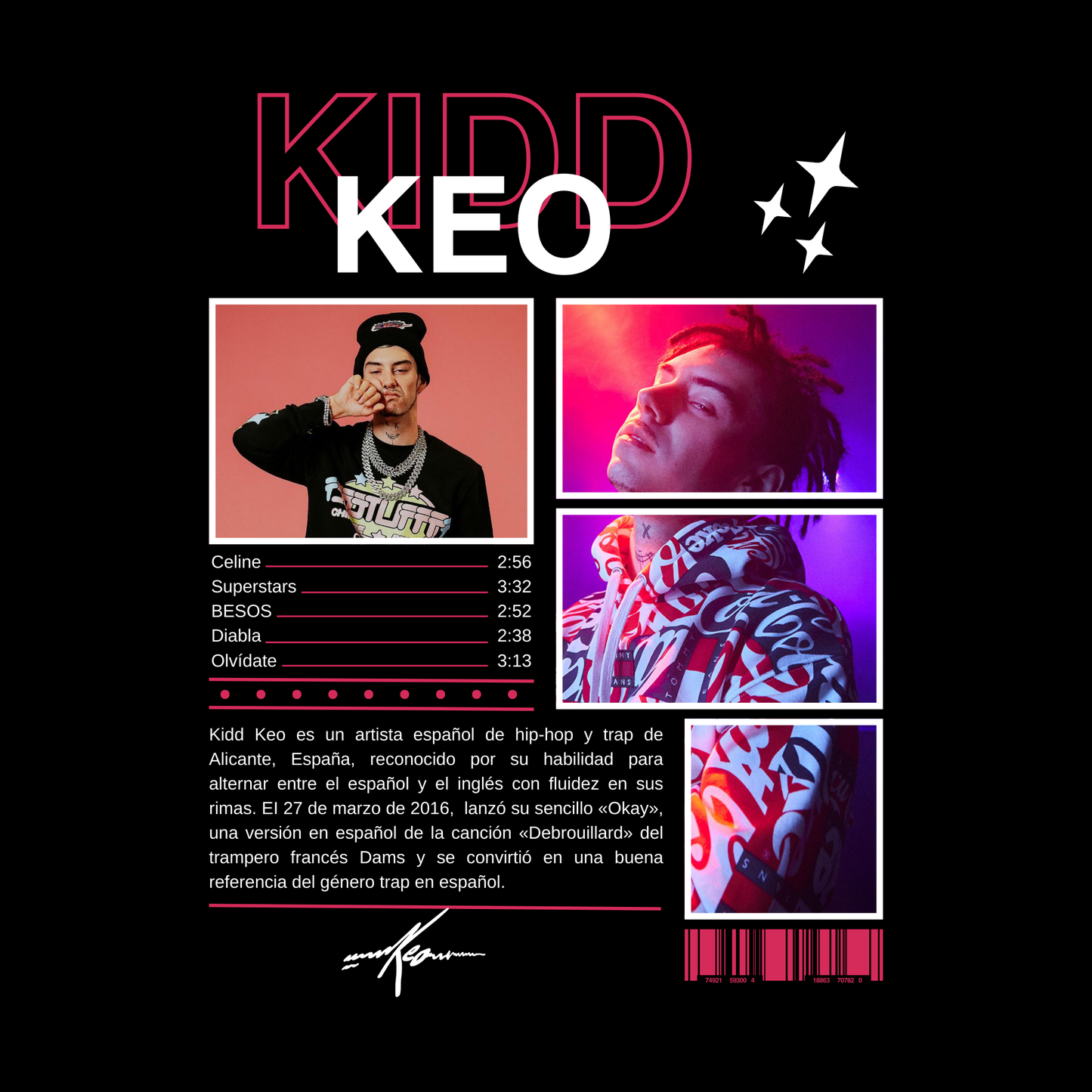 Camiseta Kidd Keo